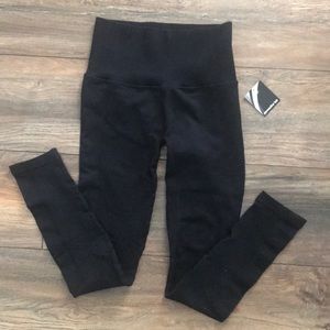 High Waisted Moto black yoga Pants size small